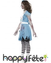 Déguisement zombie de alice, pour adolescente, image 1