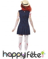 Déguisement zombie étudiante high school, image 1