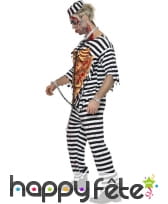Déguisement zombie prisonnier, image 1