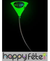 Entonnoir à bière phosphorescent de 70cm, image 1