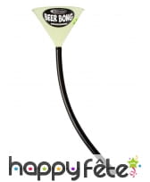 Entonnoir à bière phosphorescent de 70cm