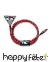 Entonnoir à bière rouge de 5,5m