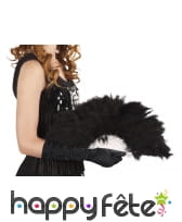 Eventail à plumes de 25cm, image 2