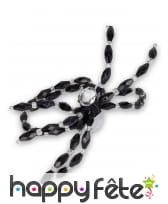 Elegants bijoux araignée noire et argentée, image 3