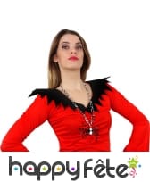 Elegants bijoux araignée noire et argentée, image 4