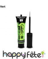 Eyeliner brillant pailleté UV phosphorescent, image 3