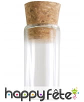 Eprouvette de 5 cm en verre