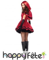 Elégant déguisement de chaperon rouge pour femme, image 1