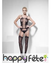 Ensemble de lingerie à dentelles noires ultra sexy, image 3