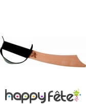 Epée de pirate en bois artisanal, 33cm, image 2