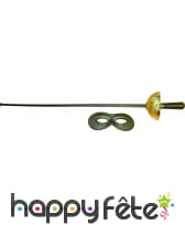 épée de zorro et masque