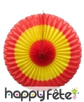 Eventail espagne en papier de 36cm