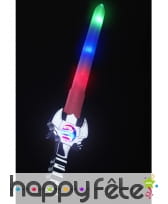 épée futuriste lumineuse