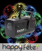 Effet gobo color moon