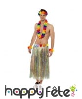 Ensemble Hawaïen fleuri multicolore, image 1