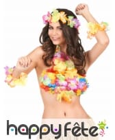 Ensemble Hawaïen multicolore, image 1