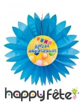 Eventail joyeux anniversaire en papier de 50cm, image 4