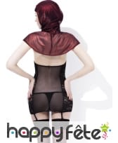 Ensemble lingerie rouge à capuche, conte de fée, image 1