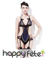 Ensemble lingerie sexy fruit défendu