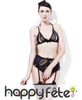 Ensemble lingerie sexy princesse des neiges