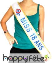 Echarpe Miss anniversaire, image 2