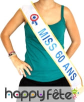 Echarpe Miss anniversaire, image 7