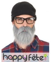 Ensemble moustache et barbe grise, image 1