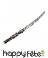Epée manche squelette de 70cm