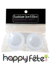 Etui plastique pour lentilles