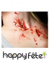 Egratignures par transfert à l'eau