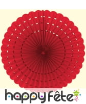 Éventail rouge (66 cm)