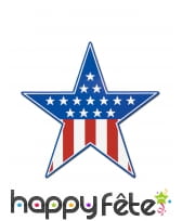 Etoile USA en carton de 38cm