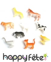 Figurine animaux de ferme, 4/5cm