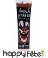 Fard à l'eau marron en tube 15 ml