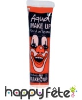 Fard à l'eau orange en tube 15 ml