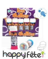 Flacon bulle de savon avec jeu de patience