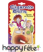 Fausse cigarette allumée, Farce et attrape