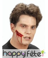 Fausse coupure avec colle