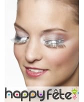 Faux-cils argentés autofixants, image 1