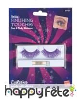 Faux cils avec colle, image 1