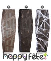 Faux cercueil décoré de toile, 160cm, image 1