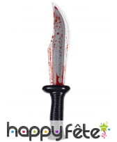 Faux couteau de Scream ensanglanté, 33cm, image 1