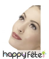 Faux cils naturels, effet allongé