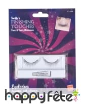 Faux cils noir avec brillants, image 2