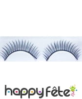 Faux cils noirs effet naturels
