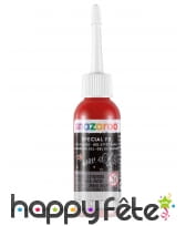 Flacon de 50ml de faux sang