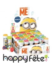 Flacon de bulles de savon minions