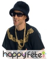 Fausses dents effet en or de rappeur