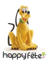Figurine de Pluto de 7,5 cm pour g&acirc;teau