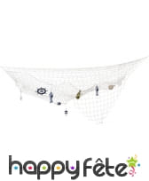 Filet de pêche décoratif de 3m